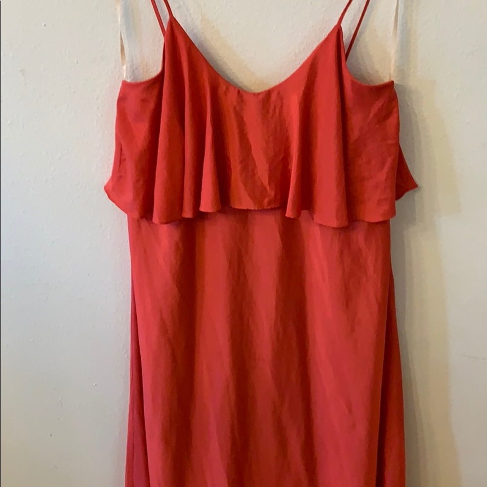 Pinkish Orange BCBG Generation maxi dress